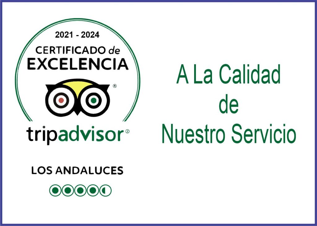Certificado Excelencia Tripadvisor